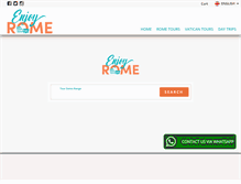 Tablet Screenshot of enjoyrome.com